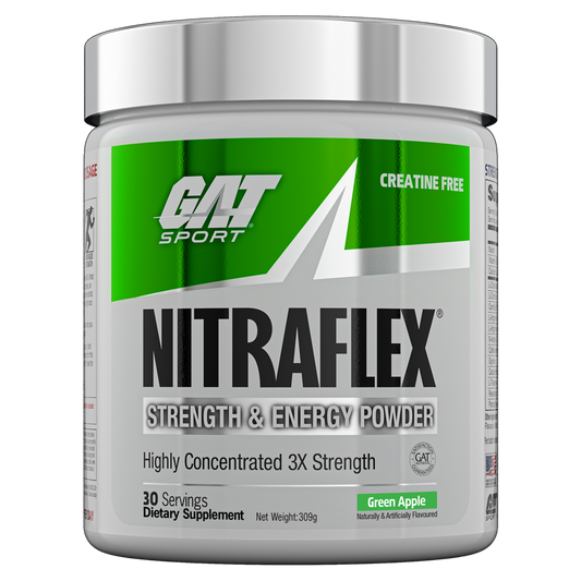 GAT Nitraflex & Gat-Nitraflex-30Srv-GreenApple