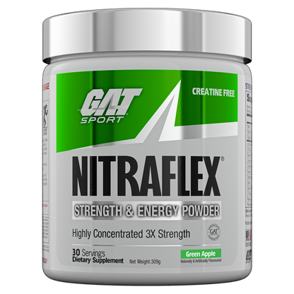 GAT Nitraflex & Gat-Nitraflex-30Srv-GreenApple