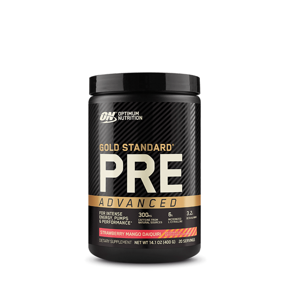 Optimum Nutrition Gold Standard Pre Workout ADVANCED (2) & ON-PreAdvance-400g-SM