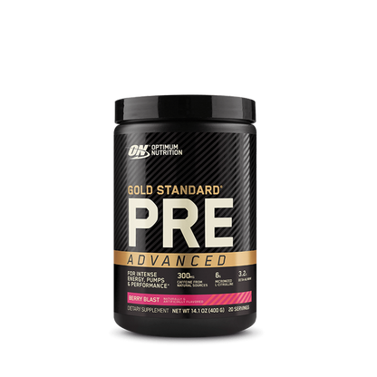 Optimum Nutrition Gold Standard Pre Workout ADVANCED & ON-PreAdvance-400g-BB