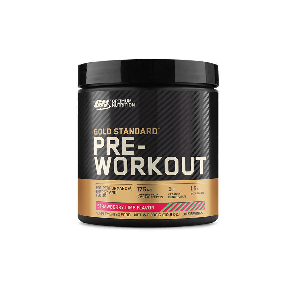 Optimum Nutrition Gold Standard Pre-Workout (3) & ON-GSP-30SRV-STRAWL