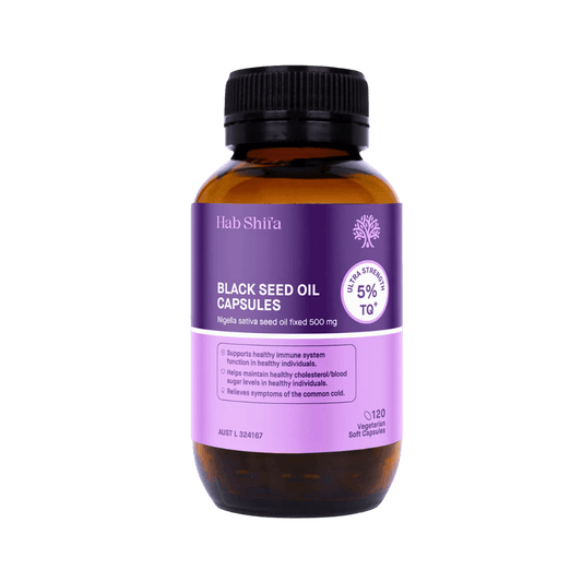 Hab Shifa - TQ+ Black Seed Oil Capsules & HABSHIFA-BlkSeed-Ultra-120Caps