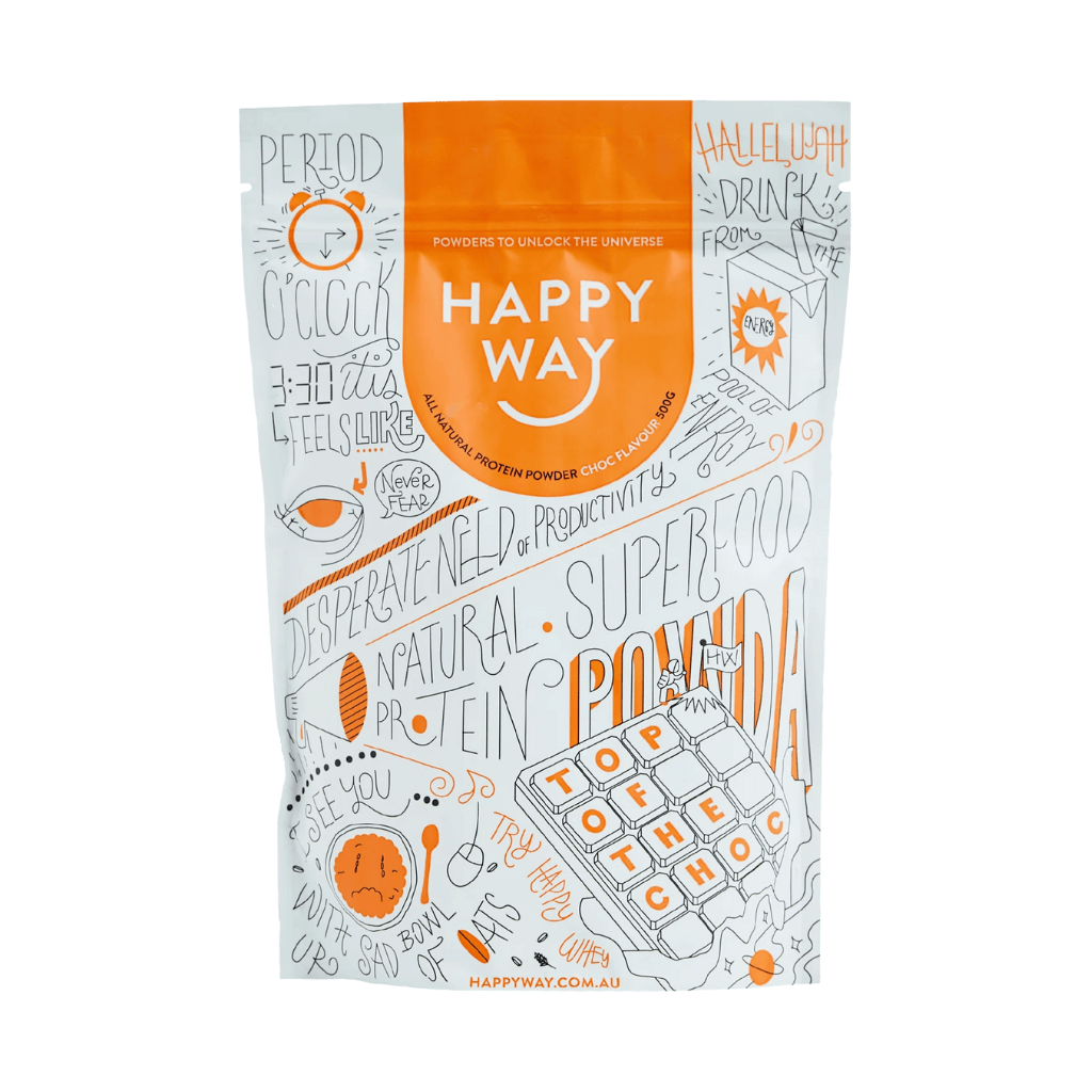 Happy Way Protein (8) & HappyWay-NatWhey-1kg-Choc