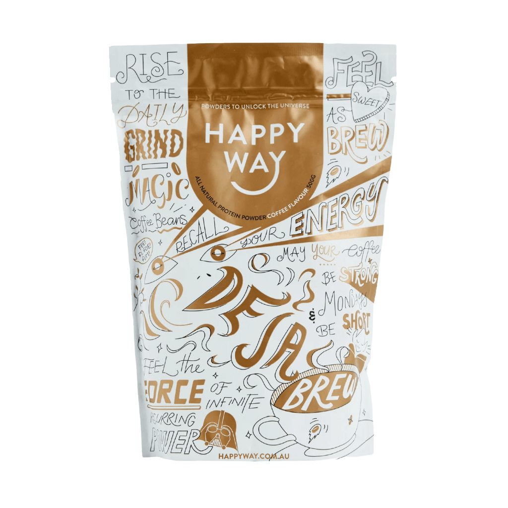 Happy Way Protein (1) & HappyWay-NatWhey-500g-Coff