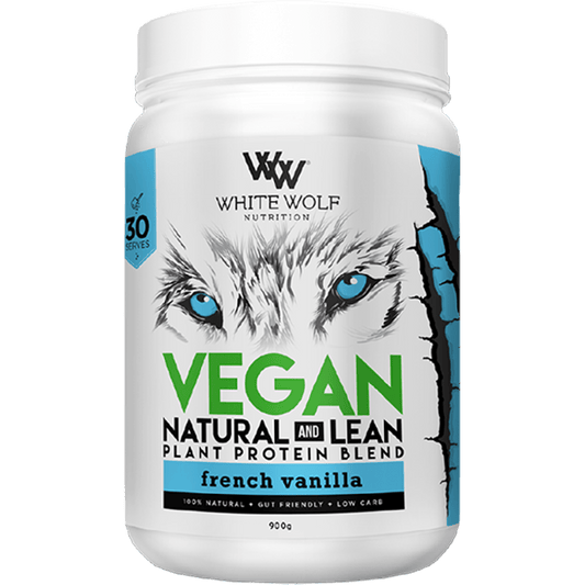 White Wolf Lean Vegan Protein 900g & WW-LEAN-VEGAN-900g-F