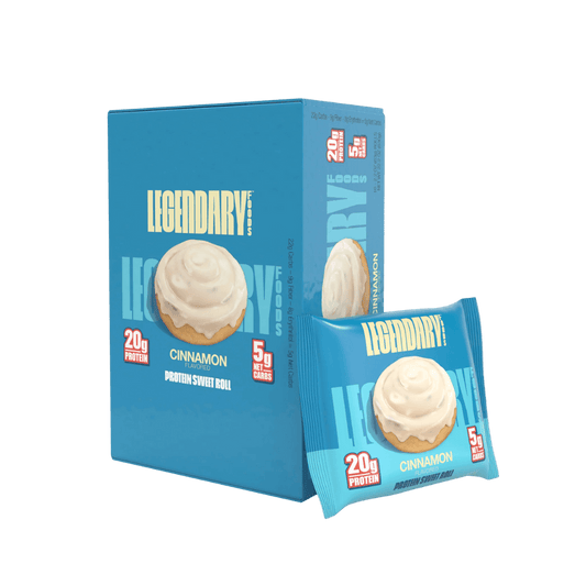 Legendary Foods Protein Sweet Roll & LF-Pro-SRoll-8pack-Cinn