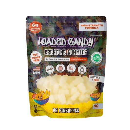 Loaded Candy Creatine Gummies & LS-CREA-GUM-90-Pine-SF