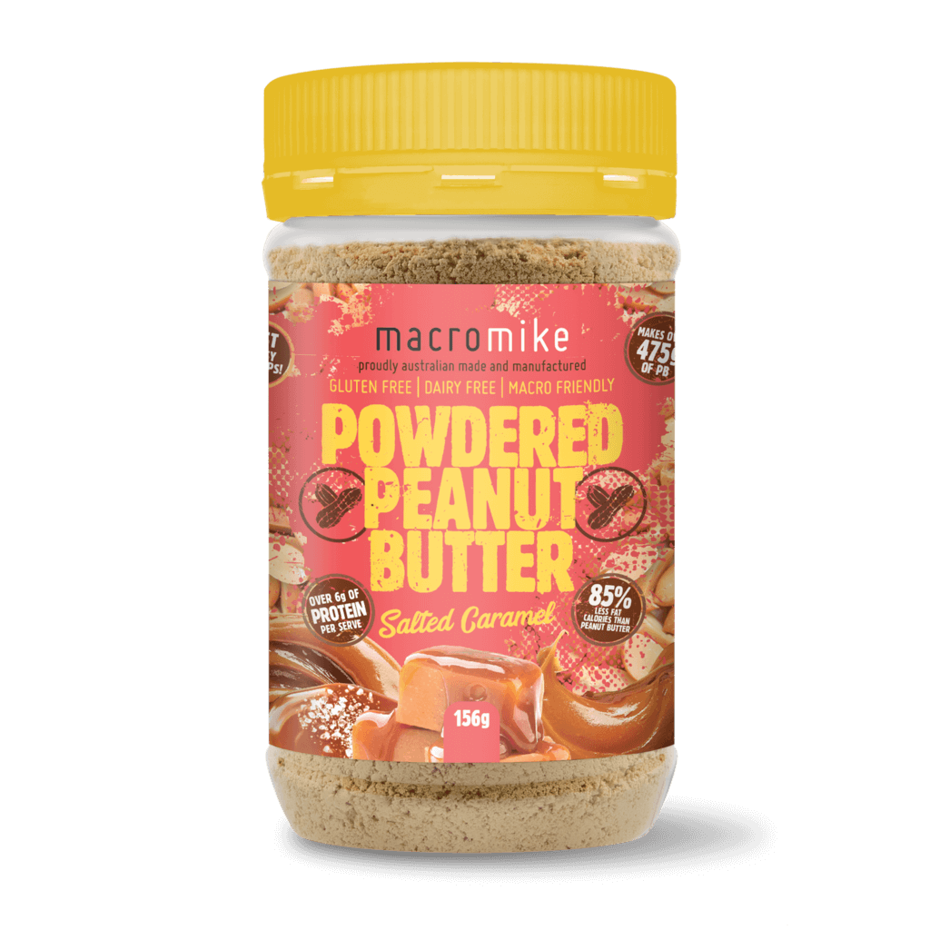 Macro Mike PB+ Powdered Peanut Butter (2) & MacroMike-PB+-156g-SC