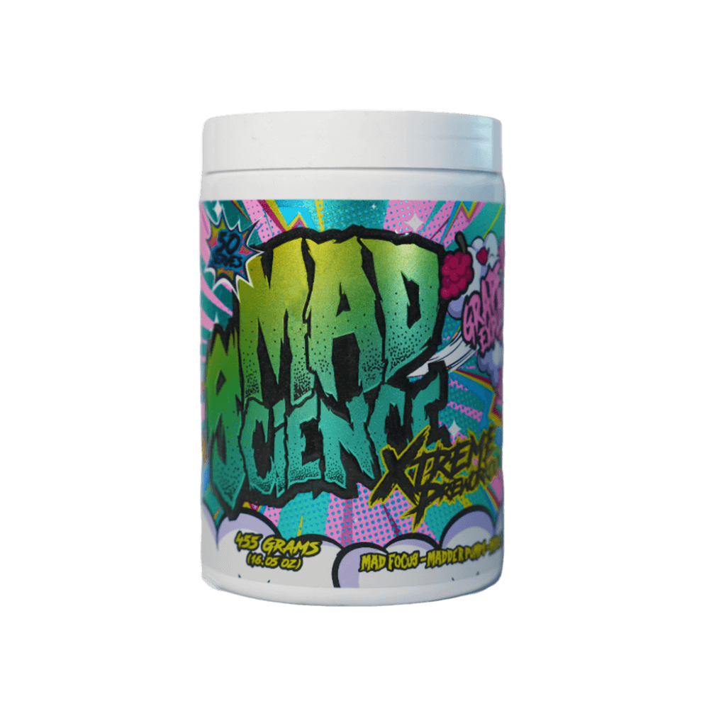 Mad Science Xtreme Pre Workout (3) & Mad-Science-Xtreme-Pre-50/25serve-Gra