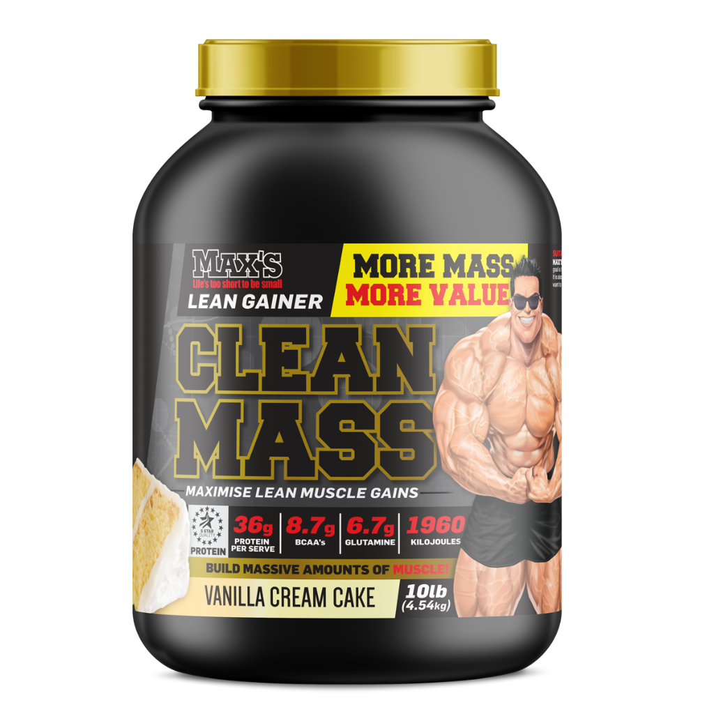Clean Mass | Max's | Buy Max's Clean Mass Online – oxygennutrition.com.au