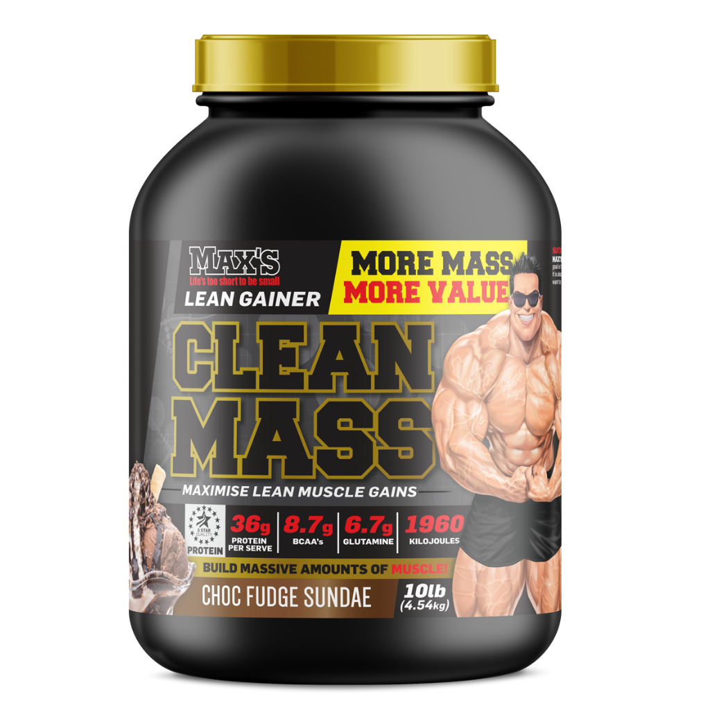 Clean Mass | Max's | Buy Max's Clean Mass Online – oxygennutrition.com.au