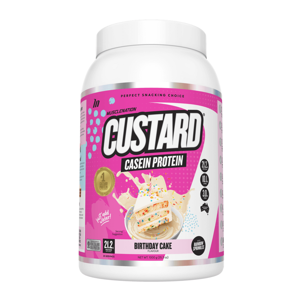 Muscle Nation Casein Protein Custard (12) & MUSCLENATION-CASEIN-CUSTARD-BDAY
