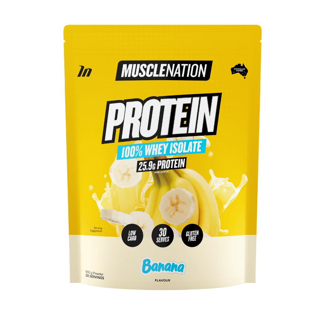 Muscle Nation Whey Protein Isolate & MUSCLENATION-PROTEIN-BANANA