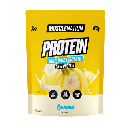 Muscle Nation Whey Protein Isolate & MUSCLENATION-PROTEIN-BANANA