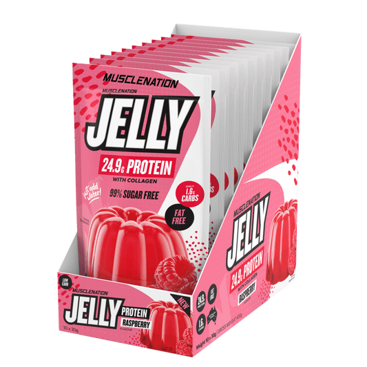 Muscle Nation Protein Jelly + Collagen Pack of 10