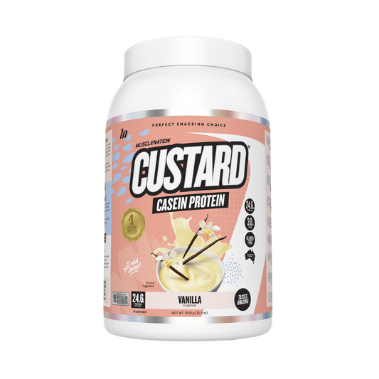 Muscle Nation Casein Protein Custard & MUSCLENATION-CASEIN-CUSTARD-VAN