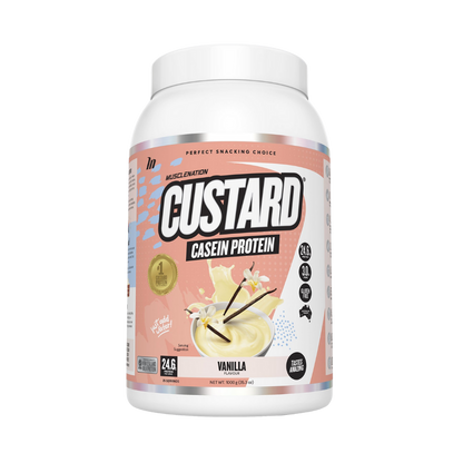 Muscle Nation Casein Protein Custard (6) & MUSCLENATION-CASEIN-CUSTARD-VAN