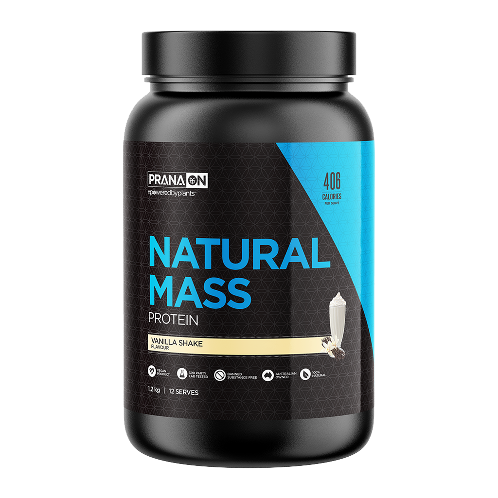 PranaOn Natural Mass tubs (2) & P-NATMAS-NEW-1.2kg-V