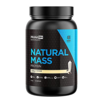 PranaOn Natural Mass tubs (2) & P-NATMAS-NEW-1.2kg-V