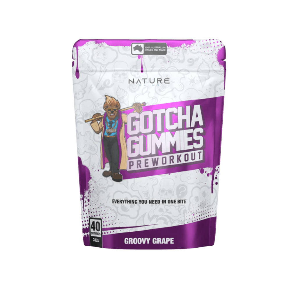 Nature Gains - Gotcha Pre Workout Gummies (1) & NG-GOTCHA-GUMMIES-40SRV-GG