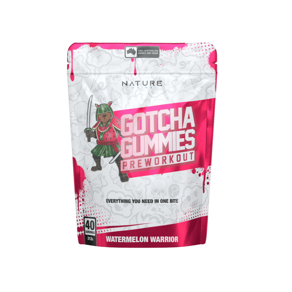 Nature Gains - Gotcha Pre Workout Gummies & NG-GOTCHA-GUMMIES-40SRV-WW