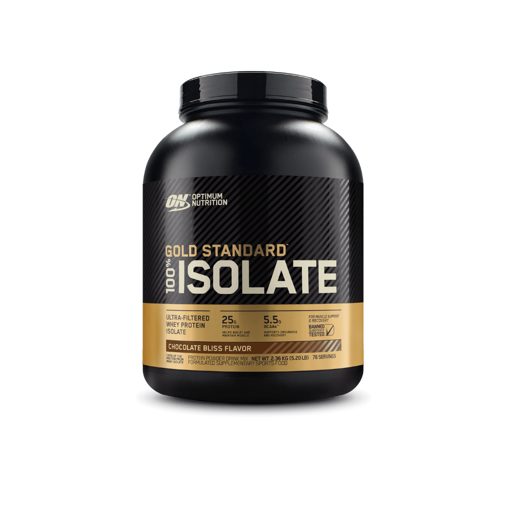 Optimum Nutrition Gold Standard Whey Protein Isolate WPI & ON-GS-ISOLATE-76SRV-CHOC