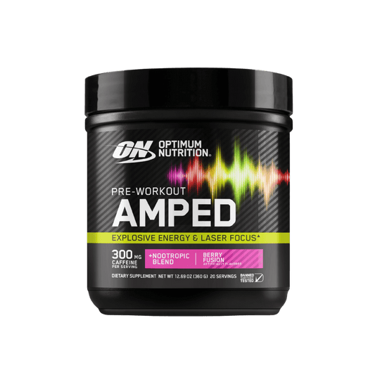 Optimum Nutrition Pre-Workout Amped & ON-Amped-Pre-360g-Ber