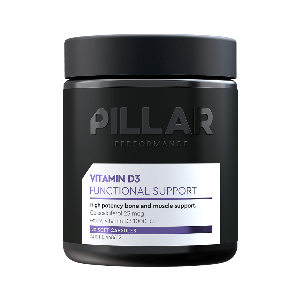 Pillar Performance - Vitamin D3 Soft Gel Capsules & PILLAR-VITD3-CAP-90