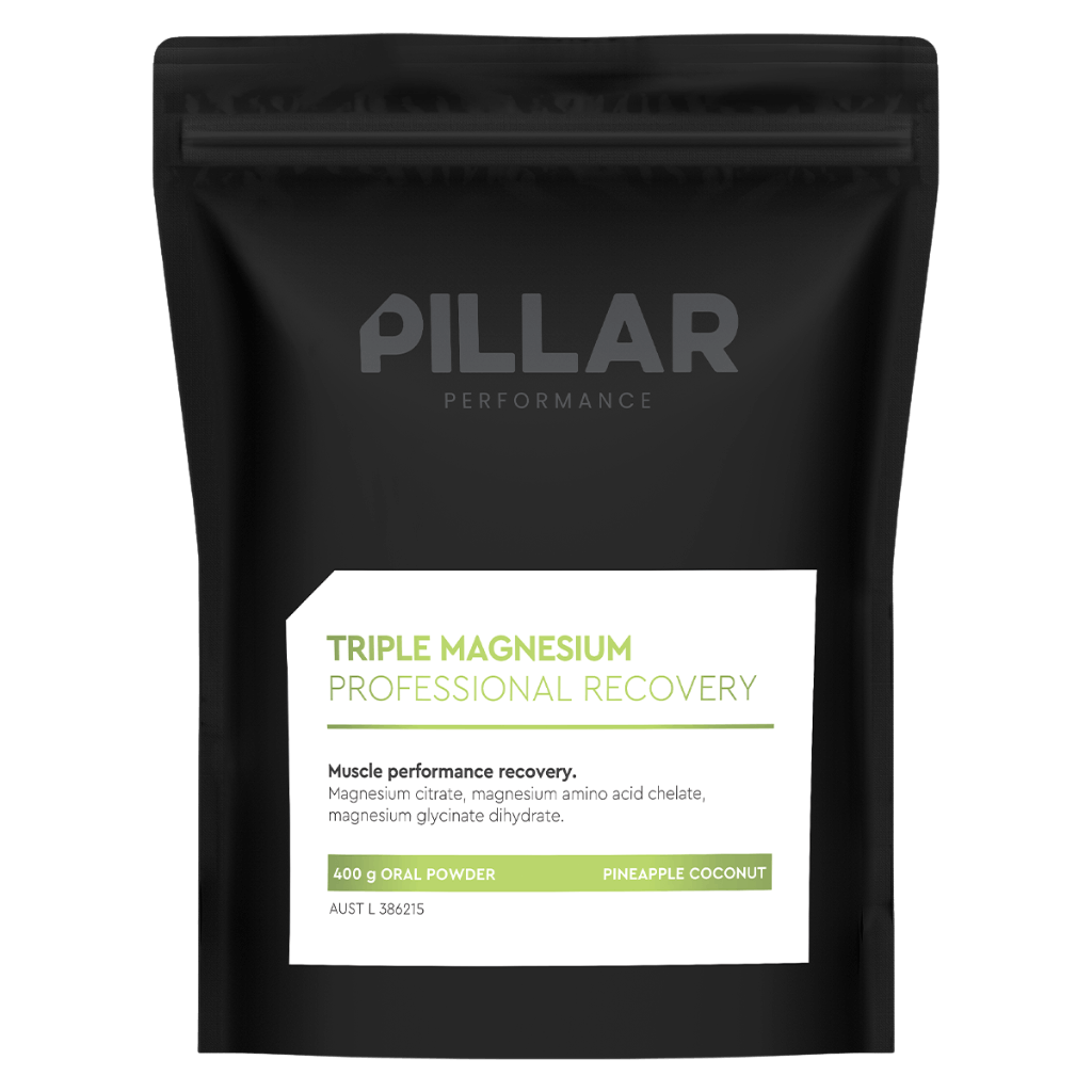 Pillar Performance Triple Magnesium Powder (5) & PILLAR-Mag-400g-PinCo