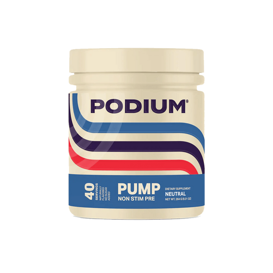 Podium Pump Non-Stim Pre-Workout & Podium-Pump-40srv-Neutral