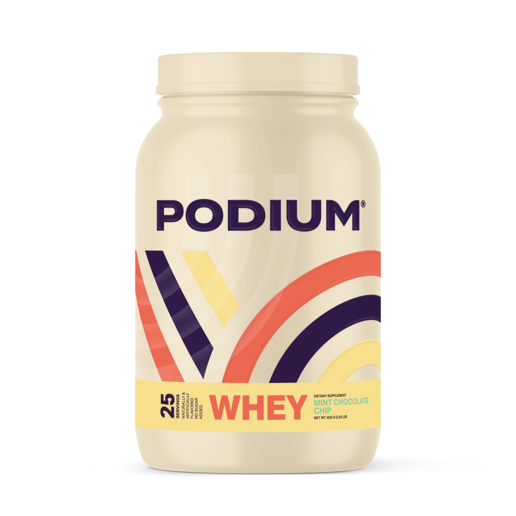 Podium Whey Protein (1) & PODIUM-Whey-2lb-Mint
