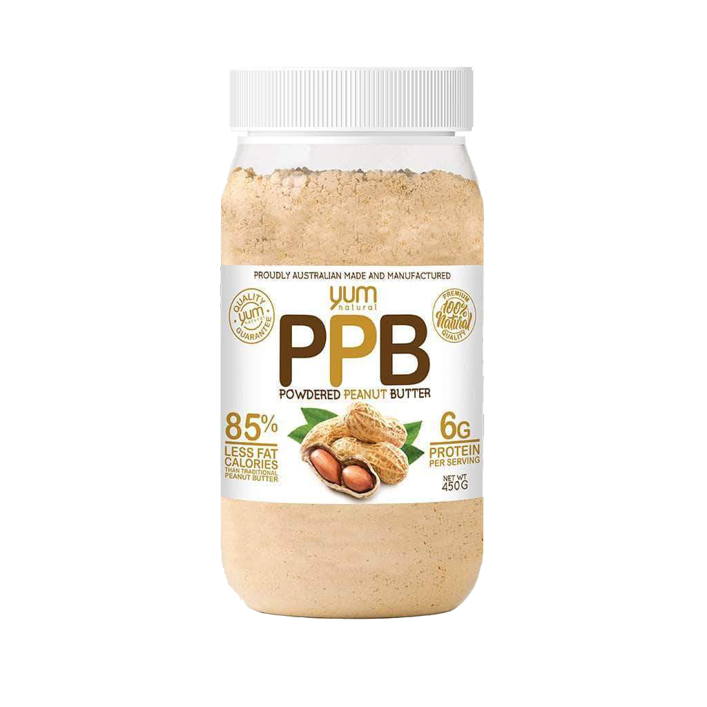 Yum Natural PPB Powdered Peanut Butter & YUM-PPB-450g-ORIGINAL