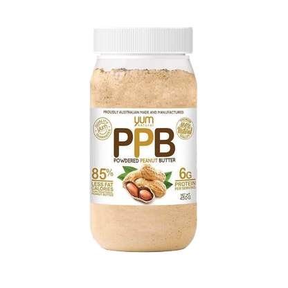 Yum Natural PPB Powdered Peanut Butter & YUM-PPB-450g-ORIGINAL