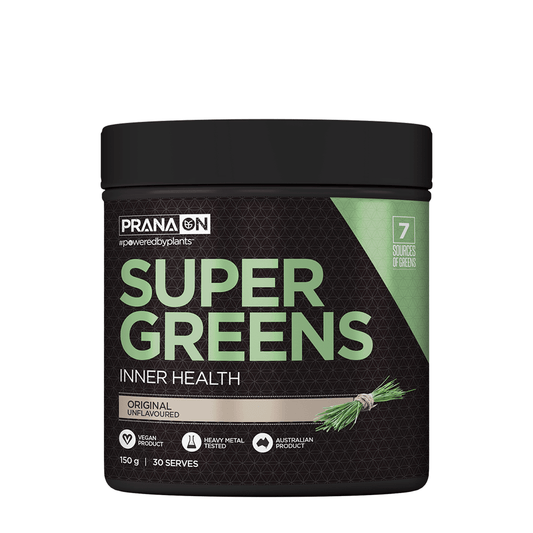 PranaOn Super Greens & PRANA-GREENS-150g-O