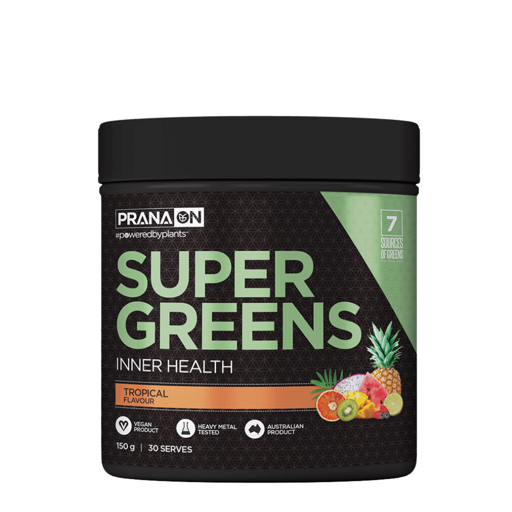 PranaOn Super Greens (1) & PRANA-GREENS-150g-T