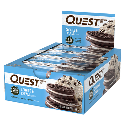 Quest Nutrition Quest Bars & QUEST-BAR-BOX-12-C&C