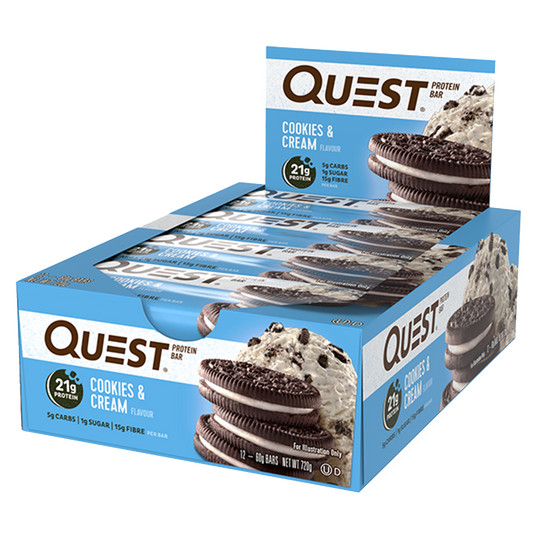 Quest Nutrition Quest Bars & QUEST-BAR-BOX-12-C&C