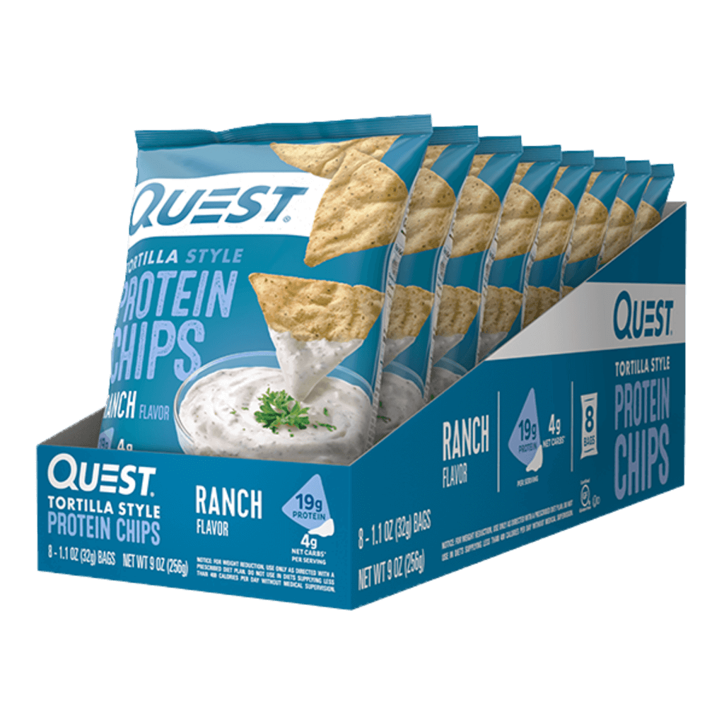 Quest Nutrition Chips (2) & QUEST-TOR-CHP-BOX-8-Ran