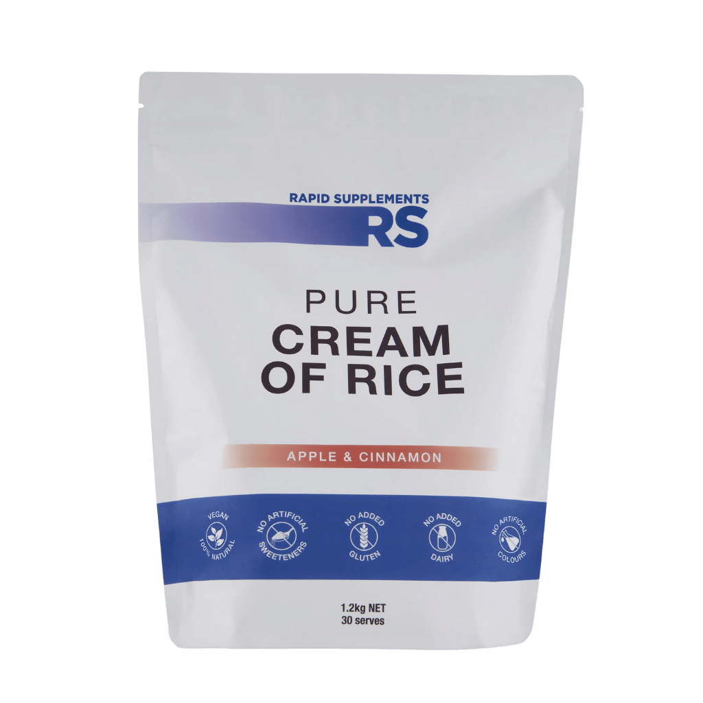 Rapid Supplements - Pure Cream of Rice (2) & RS-CRM-RICE-30SRV-AppCin
