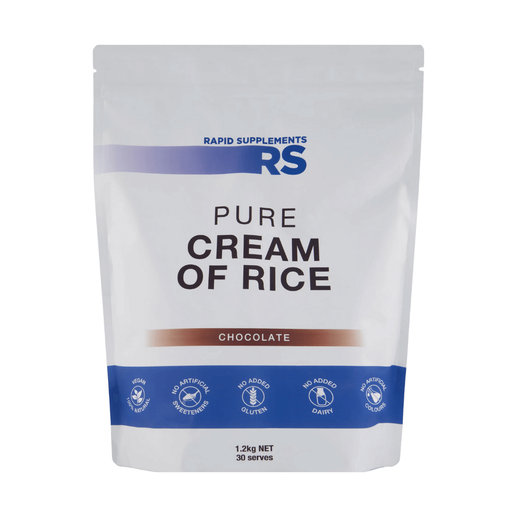 Rapid Supplements - Pure Cream of Rice (3) & RS-CRM-RICE-30SRV-Chc