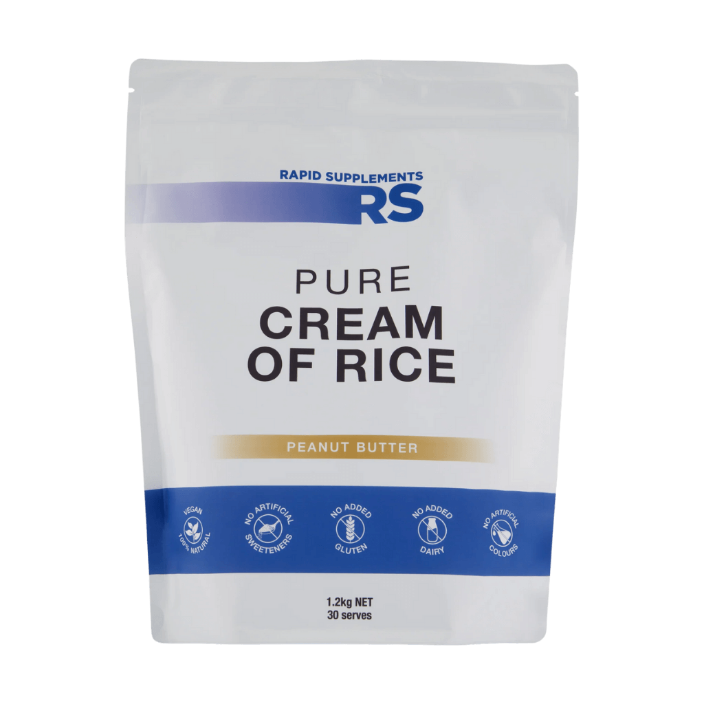 Rapid Supplements - Pure Cream of Rice & RS-CRM-RICE-30SRV-PB