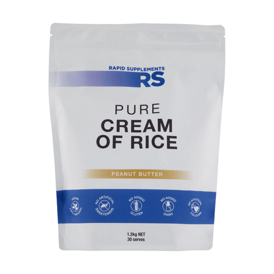 Rapid Supplements - Pure Cream of Rice & RS-CRM-RICE-30SRV-PB