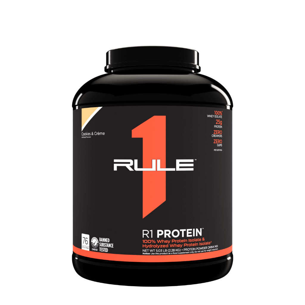 Rule 1 R1 Protein (28) & Rule1-Protein-76Srv-2204g-Cookies