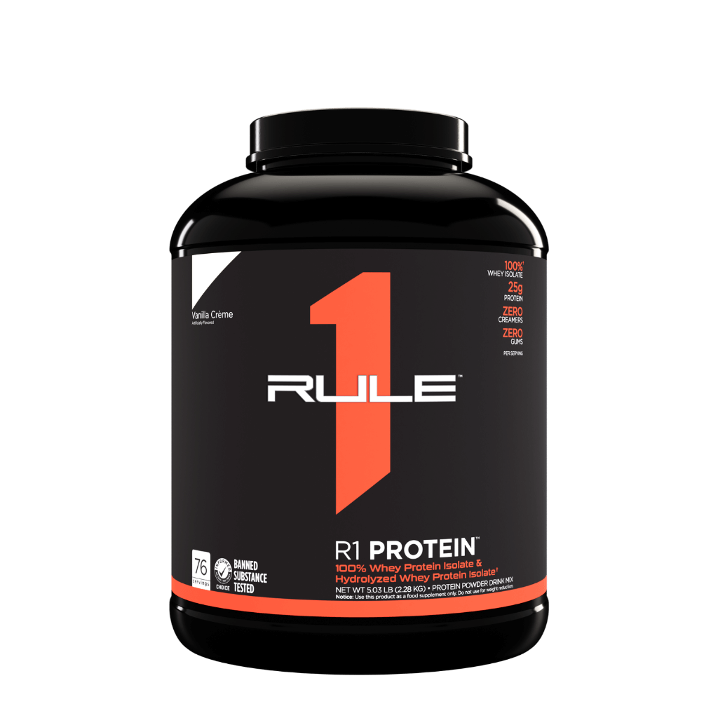 Rule 1 R1 Protein (2) & Rule1-Protein-76Srv-2204g-VanCreme