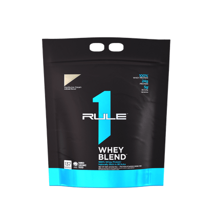 Rule 1 R1 Whey Protein Blend (13) & Rule1-Whey-140Srv-4620g-VanIceCream