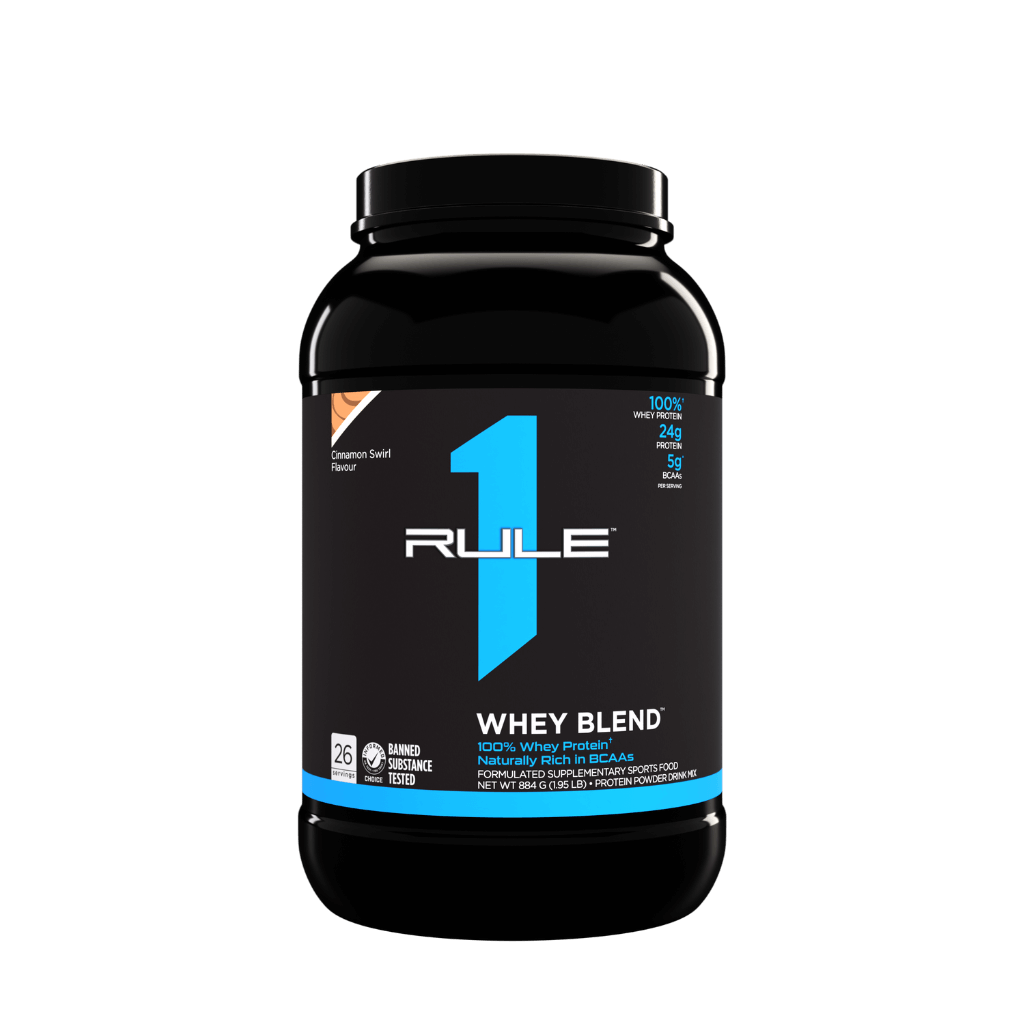 Rule 1 R1 Whey Protein Blend (7) & Rule1-Whey-28Srv-Cin