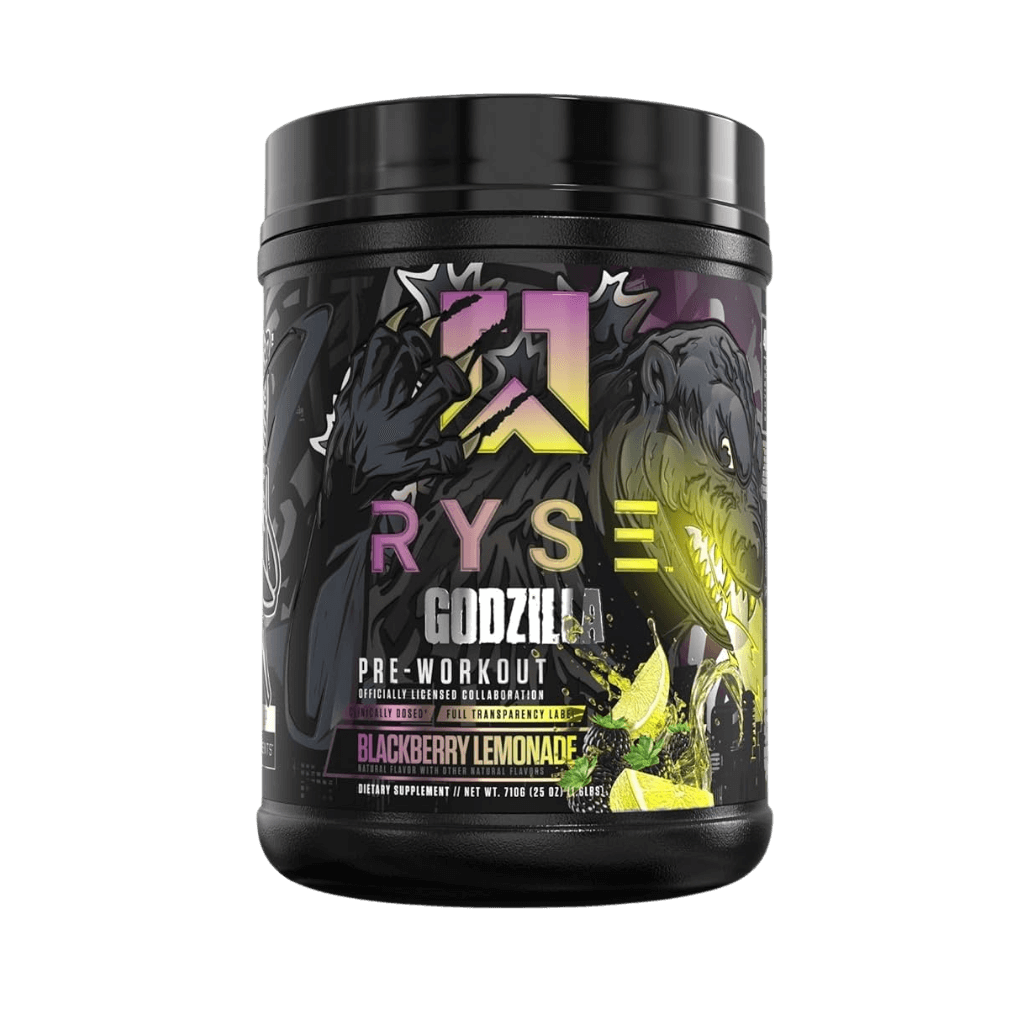Ryse - Godzilla (2) & RYSE-GODZILLA-PRE-WORKOUT-40/20SRV-BL