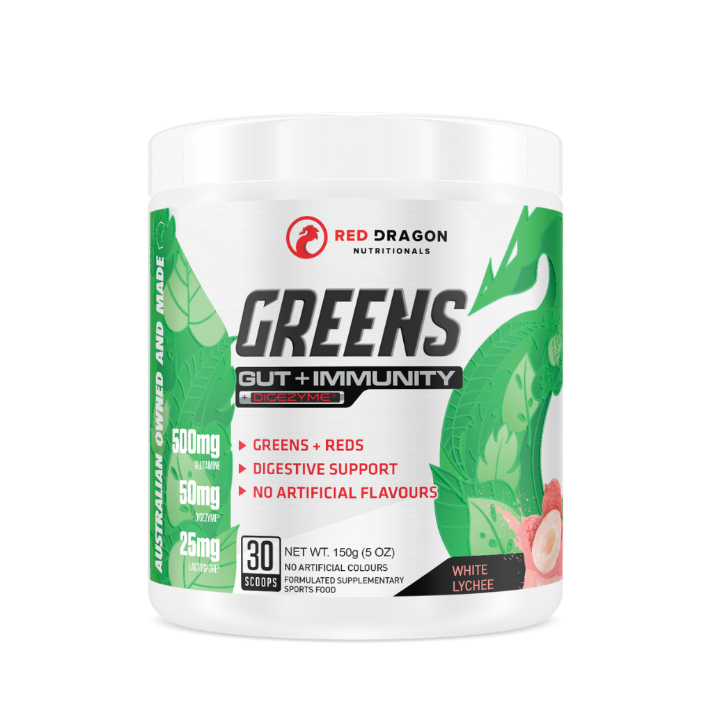 Red Dragon Greens (3) & SCN-GRNS-30SRVS-Lychee