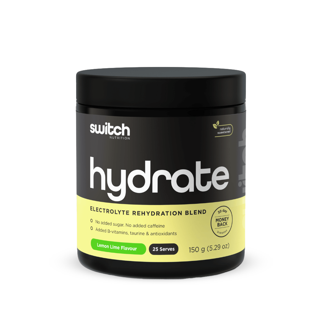 Switch Nutrition Hydrate (1) & SWITCH-Hydrate-25Srv-Lem