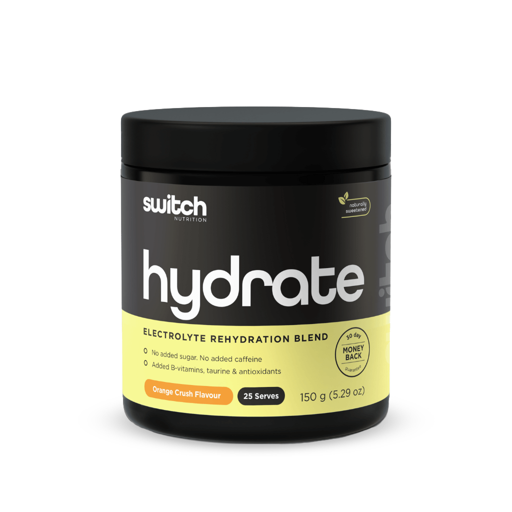 Switch Nutrition Hydrate (2) & SWITCH-Hydrate-25Srv-Ora